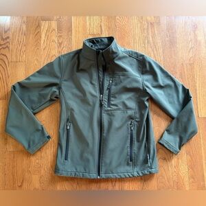Free Country Men's Olive Windbreaker Jacket